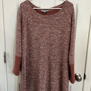 She and Sky long sleeve dress above knee fall